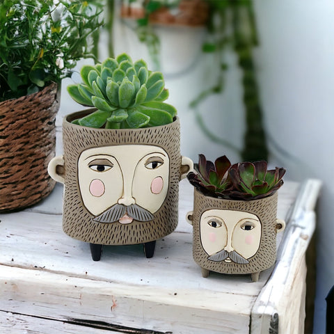 Pot Plant Planter Hairy Jack Funky Large